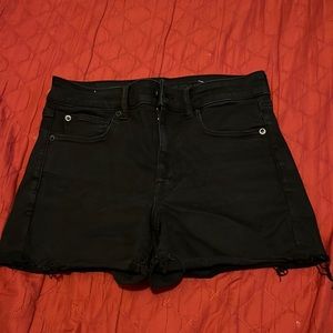 American Eagle Ne(x)t level curvy high-waisted denim shorts